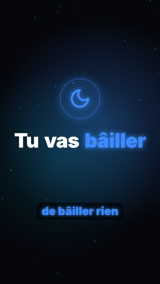 Exemple de vidéo, modèle Néon
